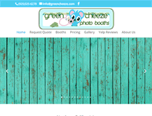 Tablet Screenshot of greencheeze.com